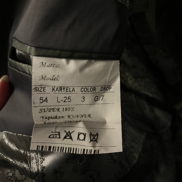 MIGUEL WILSON (MENS 56) (WOMENS 16/18) BLACK & GREY SLICK FLORAL JACQUARD BLAZER - Picture 10 of 12